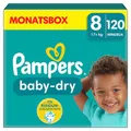 Produktbild: Pampers® Windeln baby-dry™ Monatsbox Größe Gr.8 (17+ kg) für Kids und Teens,...