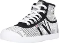 Produktbild: Kawasaki Canvas boot News paper mit modischem Newspaper-Print 1002 White 40