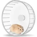 Produktbild: LuxusKollektion Tierlaufrad Transparentes Hamsterrad Laufrad 18cm leise für Hamster Chinchillas