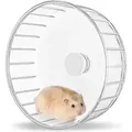Produktbild: Transparentes Hamsterrad Laufrad 18cm leise für Hamster Chinchillas