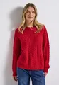 Produktbild: STREET ONE Rundhalspullover mit Strukturmuster