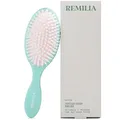 Produktbild: Remilia Hair Ocean Vegan Lush Brush – Entwirrungsbürste für alle Haartypen, natürliches, glattes, lockiges, nasses und trockenes Haar – Haarkamm mit veganen Wildschweinborsten und weichen Kugelspitzen