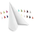 Produktbild: Hypafol Airlaid-Serviette weiß | 50 St. | unterschiedliche Farben für jeden Anlass | 40 x 40 cm | abgestimmt auf Einrichtung & Dekoration | für Gastronomie und Zuhause