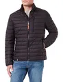 Produktbild: camel active Herren Jacke Leichte Steppjacke Ohne Kapuze, Schwarz, 34