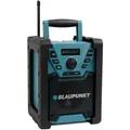 Produktbild: Blaupunkt BSR 200 DAB+ Baustellenradio mit Akku – Tragbares Radio mit Bluetooth robust (AUX-IN, 5 Watt RMS, Schutzklasse IPX5) - Blau