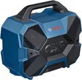 Produktbild: Bosch Professional Akku-Bluetooth-Lautsprecher GPB 18V-6 C | 18V/12V | IP54 | USB | Multi-Speaker | blau