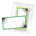 Produktbild: itenga 40x Buchetiketten PIXEL 9x4,5cm Namensetiketten Heftetiketten Schuletiket