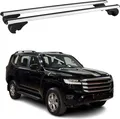Produktbild: Dachträger Grundtäger für Toyota Land Cruiser J250 2023-2025 75kg Alu Silber 2x