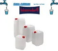 Produktbild: 30L Wasserkanister Trinkwasser Lebensmittel Behälter 30 l Trinkwasserkanister