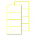 Produktbild: 200 Stück, 100 x 50 mm, Aufkleber Etiketten Selbstklebend Klebeetiketten zum ...