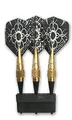 Produktbild: Karella Softdart Mini-Set, DREI hochwertige Kurze Soft Darts, Dartpfeile mit Kunststoffspitze, Dart für elektronische Dartscheibe, kleine Pfeile für Dartautomat