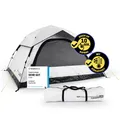 Produktbild: Wurfzelt 4 Personen Camping Zelt Sekundenzelt Schnellaufbau Pop Up 240x210x130