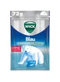 Produktbild: Wick Blau Hustenbonbons ohne Zucker ein tiefes Atemerlebnis dank Menthol und natürlichem Arvensis Minz-Aroma - 1er Pack (1 x 72 g)