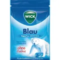 Produktbild: WICK BLAU Menthol Bonbons o.Zucker Beutel 72 g PZN 12595323