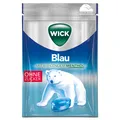 Produktbild: (22,92€/1kg) Wick Blau ohne Zucker, Hals-Bonbon, 72g Beutel