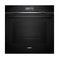 Produktbild: Siemens HR776G1B1, iQ700 Smarter Einbau-Backofen mit Dampffunktion, 60 x 60 cm, Made in Germany, Schwarz, activeClean Pyrolyse & humidClean Hydrolyse, Air Fry, Automatikprogramme, Farbiger Touchscreen
