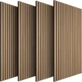 Produktbild: tectake® Akustikpaneele Sonic Wall Holzoptik in Eiche je 60 x 120 x 2,1 cm, Größe flexibel anpassbar - Bunt