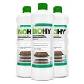 Produktbild: BiOHY Wischroboter Reinigungsmittel 3er Sparpack (3x1l) für Holzböden