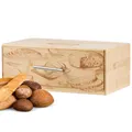 Produktbild: Brotbox aus nachhaltigem Bambus Brotkasten Brotaufbewahrung Brotkiste Brot Box