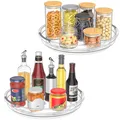 Produktbild: 2 Stück Drehteller Kühlschrank 23.5cm Drehteller Organizer 360° Drehteller Kü...