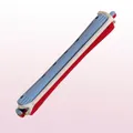 Produktbild: Comair Kaltwellwickler 2-farbig lang 95 mm, 12 St., Ø 11 mm rot-blau
