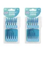 Produktbild: 2x TePe Easy Pick Interdentalbürsten M/L blau a 36 Stück Zwischenraumbürsten