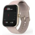 Produktbild: Hama Smartwatch 5000 Telefonfunktion, wasserdicht, 47 mm - Rosa