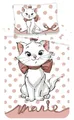 Produktbild: Jerry fabrics Babybettwäsche Marie Cat Aristocats Katze Mehrfarbig gepunktet Bettbezug 100 x 135 cm, Kopfkissenbezug 40 x 60 cm, 100% Baumwolle