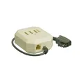 Produktbild: goobay TAE Verteiler, 3-fach Adapter mit TAE-F Stecker auf 3x N/F/F & RJ11/RJ14 Buchse, für Telefon, Fax, Modem & Router - 50281