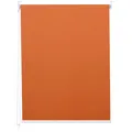 Produktbild: Rollo HWC-D52, Fensterrollo Seitenzugrollo Jalousie, 80x230cm Sonnenschutz Verdunkelung blickdicht orange