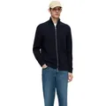 Produktbild: Selected Herren Strickjacke SLHDANE LS KNIT STRUCTURE FULL ZIP Regular Fit 16096883 Blau L