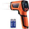 Produktbild: VEVOR Infrarot Thermometer IR 50:1 Pyrometer -40°C bis 1500°C Laser Temperaturmesser 180x120x60mm Temperaturmessgerät Nicht Menschliches Körperthermometer für Kochen/Barbecue/Gefrierschrank/Industrie