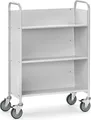 Produktbild: fetra 4891, Stahl, Regalwagen, Grau, 150 kg, 4 Rad/Räder, 12,5 cm