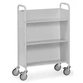 Produktbild: FETRA - Bürowagen 4891 Tischwagen Aktenwagen Ladefläche 770 x 320 mm    - grau -
