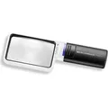Produktbild: Eschenbach Lupe mobilux LED, mit Licht, 3x Vergrößerung, Leselupe, 90 x 54mm