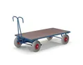 Produktbild: Rollcart Transportsysteme Handpritschenwagen, für den Innenbereich, ohne Bordwände, 2000 x 1000 mm, Luftreifen 96875