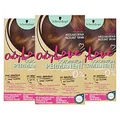 Produktbild: 3 x Schwarzkopf Only Love Coloration Haselnussbraun 6.68 Stufe 3 Haarfarbe