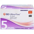 Produktbild: BD ULTRA-FINE Pen-Nadeln 5 mm 31 G 0,25 mm 105 St PZN14046744