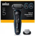 Produktbild: BRAUN Series 5 52-B1600s Akku Nass- Trockenrasierer kabellos mit Trimmer B-Ware