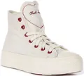 Produktbild: Converse Chuck Taylor All Star Hi Slip Damen Canvas Sneaker Weiß Fruit UK 3-8