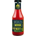 Produktbild: Werder Ketchup Currywurst Sauce mild, in Flasche, 450ml