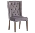 Produktbild: vidaXL Esszimmerstuhl, Essstuhl Grau Samt