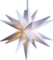 Produktbild: DT Dekostern - 8cm WEISS - Innen - LED - Batteriefach