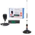 Produktbild: CB-Funkgerät PNI Escort HP 9500, ASQ, 12-24V + CB Antenne PNI ML70, 70 cm mit Magnetfuß 145 mm inklusive