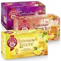 Produktbild: Ländertee-Set 3 Sorten Italienische Limone Mediterraner Pfirsich & Türkischer...