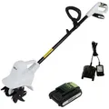 Produktbild: Akku Bodenhacke 20V/2.0Ah mit Akku und Ladegerät 19 cm Arbeitsbreite 24 Klingen Motorhacke