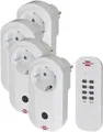 Produktbild: Brennenstuhl Steckdose Comfort-Line Funkschalt-Set 4x IP20, Packung, 4-St.
