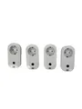 Produktbild: Brennenstuhl Comfort-Line Funkschalt-Set 4x IP20, weiß, UNVOLLSTÄNDIG