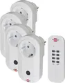 Produktbild: Brennenstuhl Funk-Schalterset RC CE1 4001, 4-fach-Set