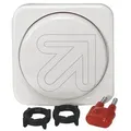 Produktbild: BJ Zentralscheibe für Drehdimmer 2000 SI weiß 2115-212